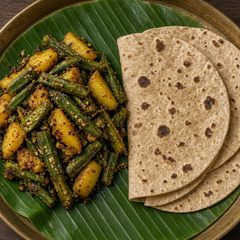 Bhindi Aloo Fry